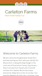 Mobile Screenshot of carletonfarm.com